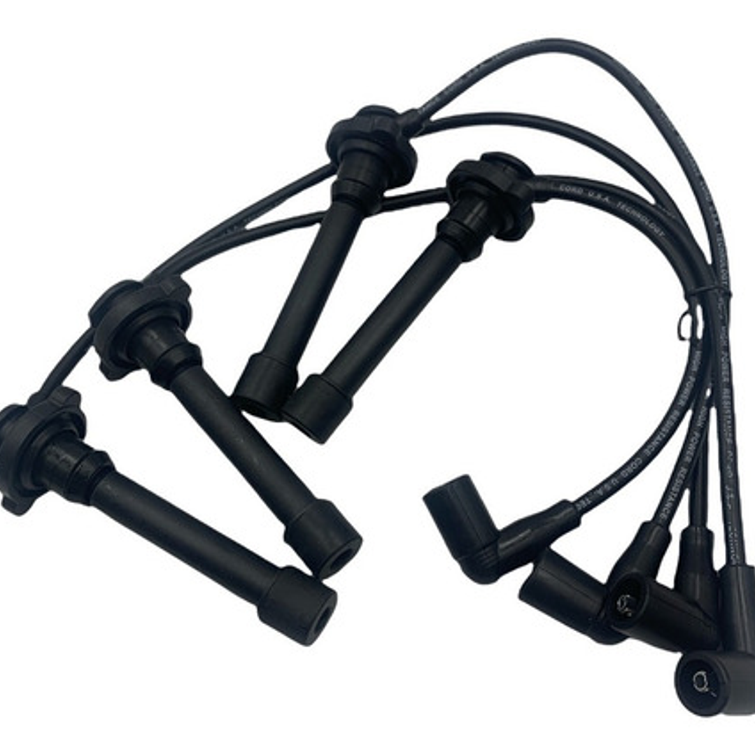 Juego Cables Bujías Geely Lc (panda) 1.3 2011-2016 Negro 2