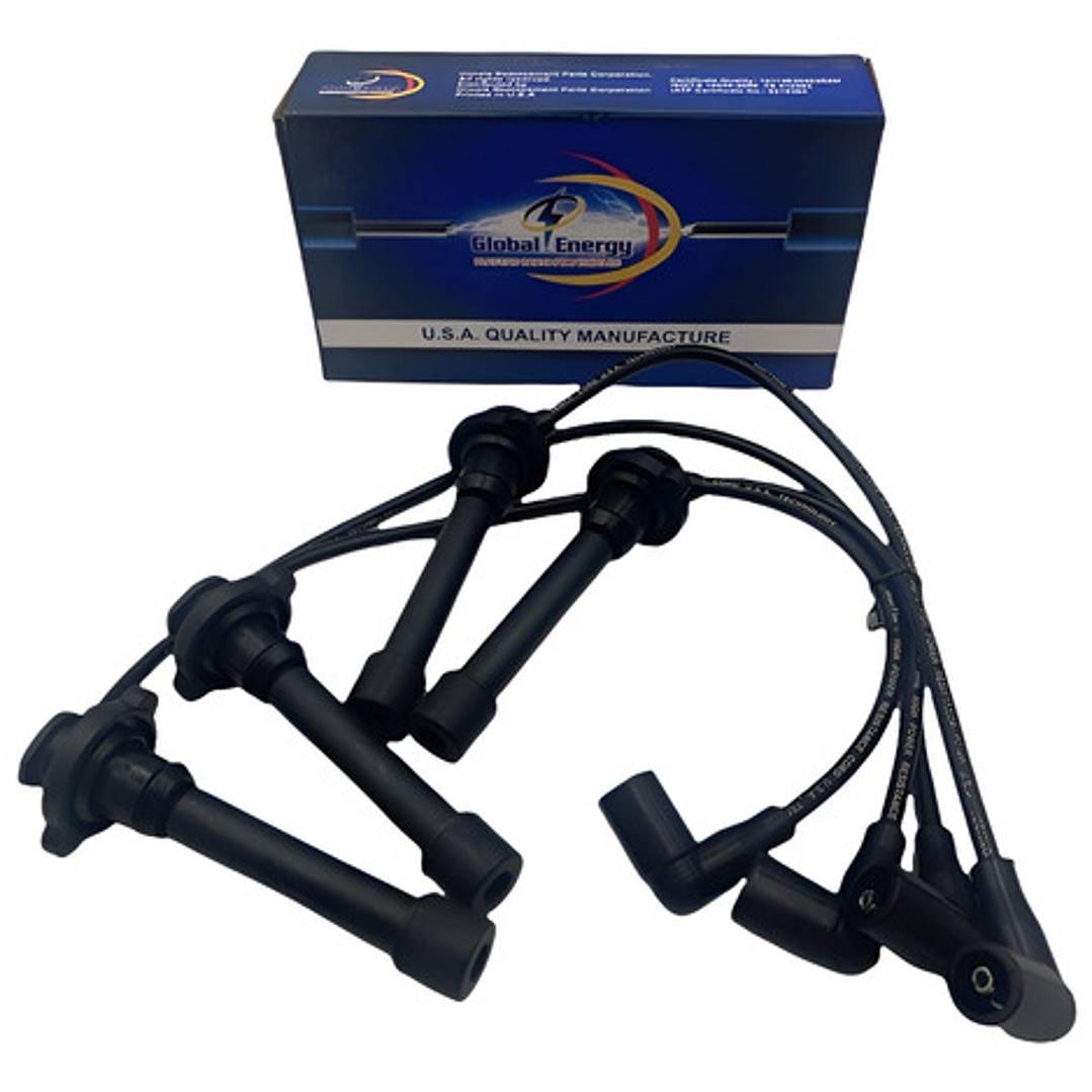 Juego Cables Bujías Geely Lc (panda) 1.3 2011-2016 Negro 1