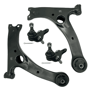 Par Bandejas + Rotulas Para Toyota Corolla 1.6 1.8 2004-2008