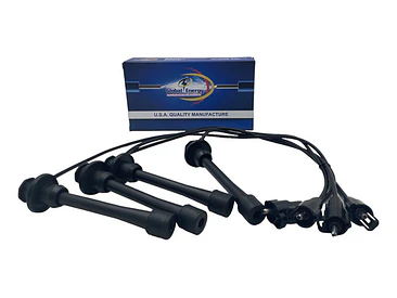 Juego Cables Bujia Toyota Hilux 2.4 1998-2006 Negro 1