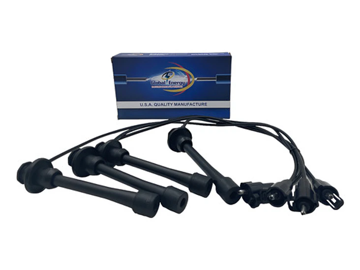 Juego Cables Bujia Toyota Hilux 2.4 1998-2006 Negro 1