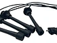 Juego Cables Bujia Toyota Hilux 2.4 1998-2006 Negro - Miniatura 4