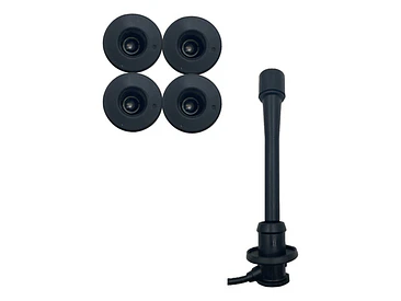 Juego Cables Bujia Toyota Hilux 2.4 1998-2006 Negro 6