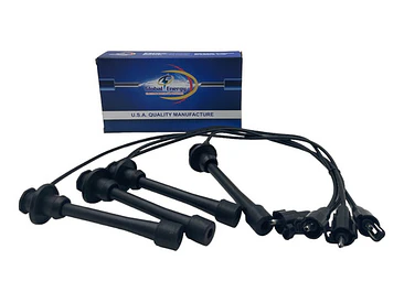 Juego Cables Bujia Toyota Hilux 2.4 1998-2006 Negro 2