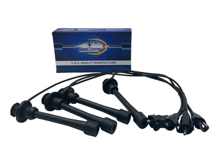 Juego Cables Bujia Toyota Hilux 2.4 1998-2006 Negro 2