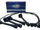 Juego Cables Bujia Toyota Hilux 2.4 1998-2006 Negro - Miniatura 2