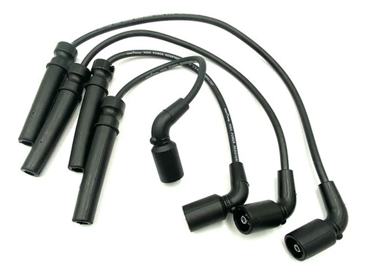Juego Cables Bujias Daewo Rezzo 1.6 2002-2003 A16dmn Negro 2