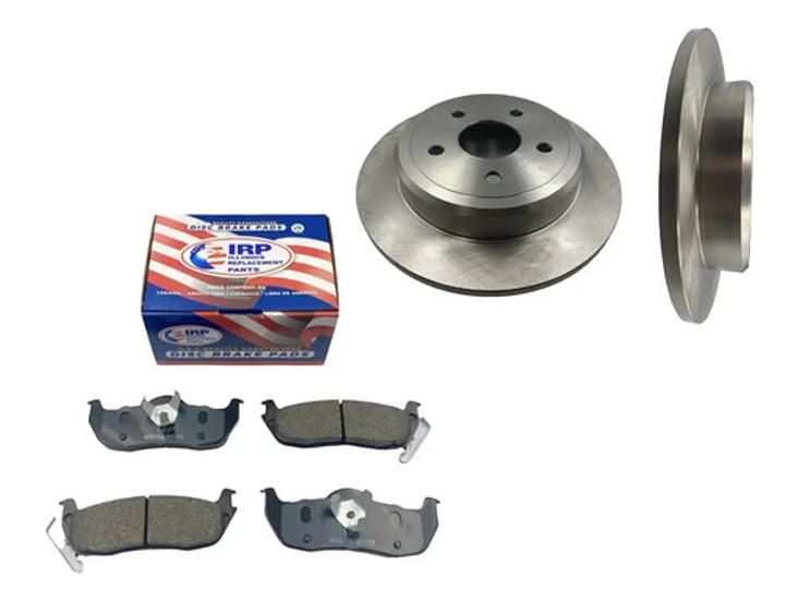 Pastillas Cerámica + Discos Trasero Jeep Commander 2005-2011 1