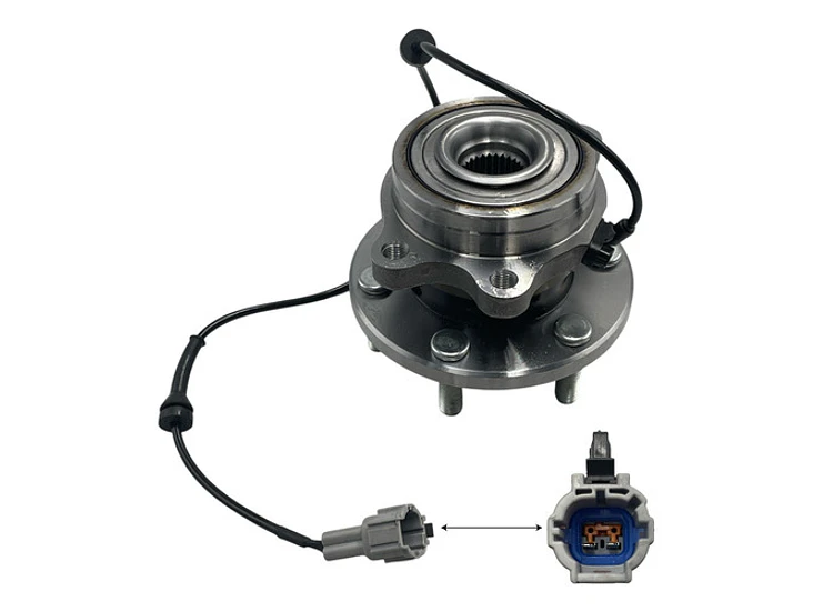 Maza Rueda Delantera Con Rodami Para Nissan Navara 2.5 07-13 1