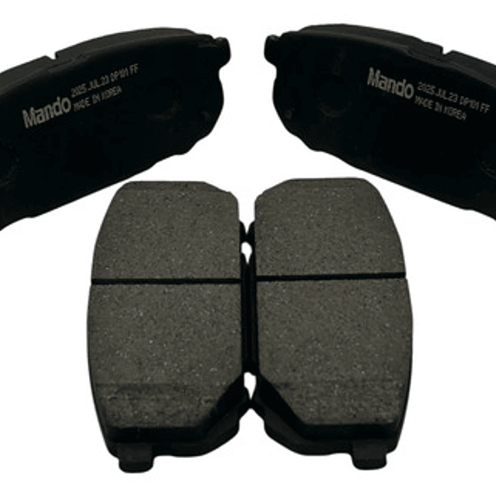 Pastilla Freno Trasera Semimetalica Para Sorento 2.5 2002-07 5