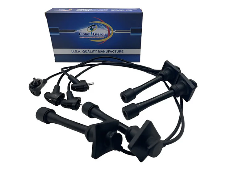 Juego Cables Bujia Toyota Corolla 1.6 1.8 1993 2002  Negro 1