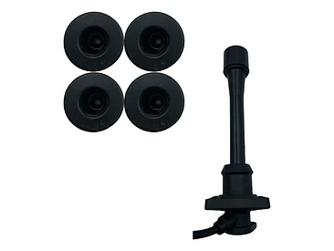 Juego Cables Bujia Toyota Corolla 1.6 1.8 1993 2002  Negro 3