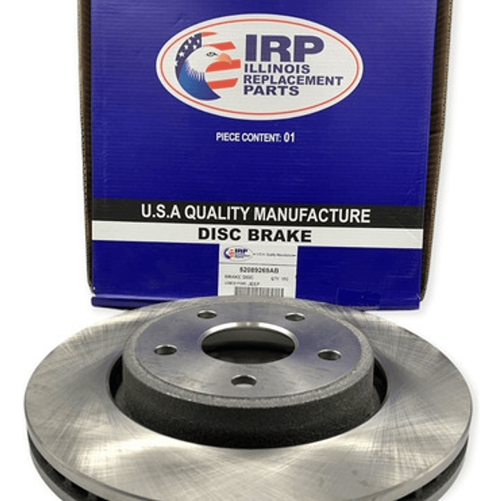 Discos Freno Delanter (el Par) Jeep Grand Cherokee 2005-2011 3