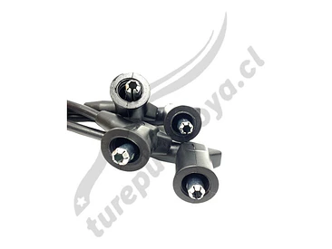 Juego Cable Bujia Hyundai Elantra 1.6 2001-2006 G4ed Negro 3