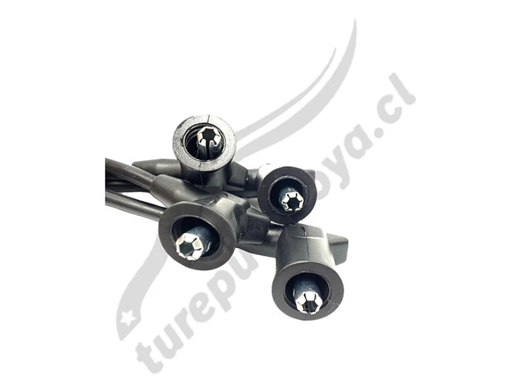 Juego Cable Bujia Hyundai Elantra 1.6 2001-2006 G4ed Negro 3
