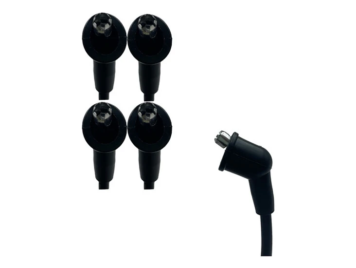 Juego Cables Bujias Nissan Terrano D22 2.4 1998-2010 Negro 4