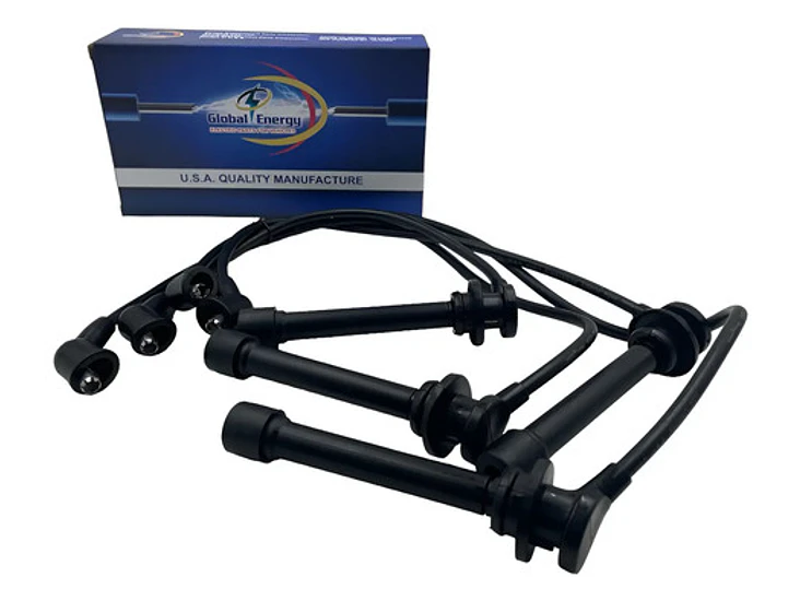 Juego Cables Bujias Nissan Terrano D22 2.4 1998-2010 Negro 1