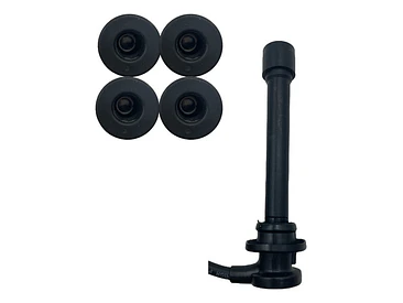 Juego Cables Bujias Nissan Terrano D22 2.4 1998-2010 Negro 3