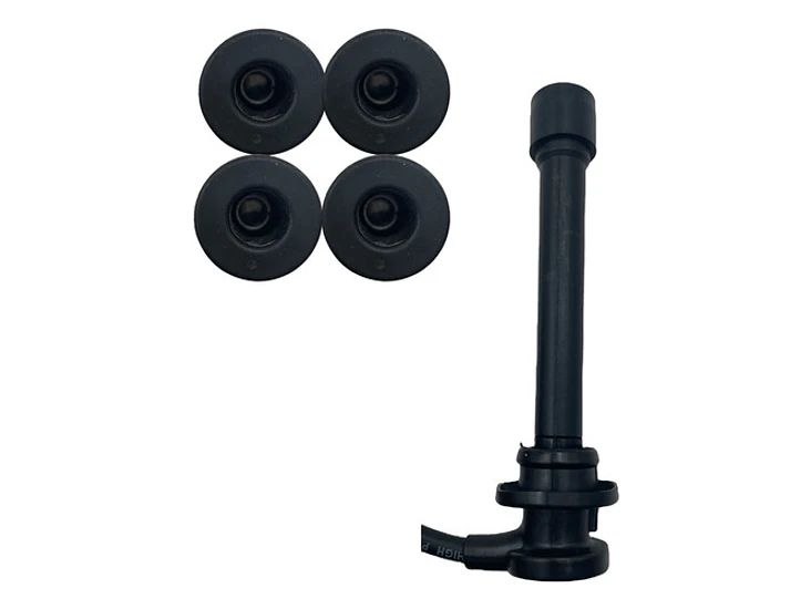 Juego Cables Bujias Nissan Terrano D22 2.4 1998-2010 Negro 3