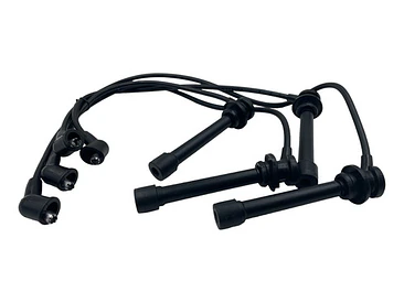 Juego Cables Bujias Nissan Terrano D22 2.4 1998-2010 Negro 2