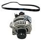 Alternador + Correa Alternador Para Toyota Rav4 2.4 2006 -12 - Miniatura 1