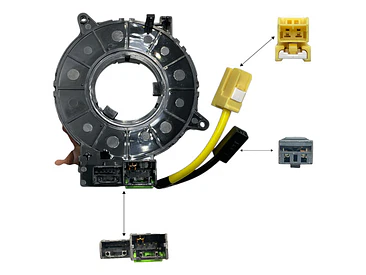 Cinta Airbag Mitsubishi L200 Katana 2.5 2007-2013 Negro 9