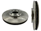 Disco Freno Delantero ( El Par) Chevrolet Combo Van 1.7 - Miniatura 1