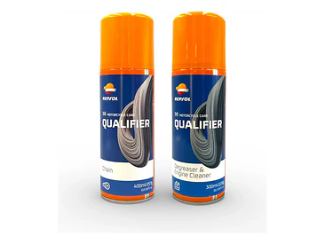 Kit Lubricante + Desengrasante Cadenas De Motos Repsol 3