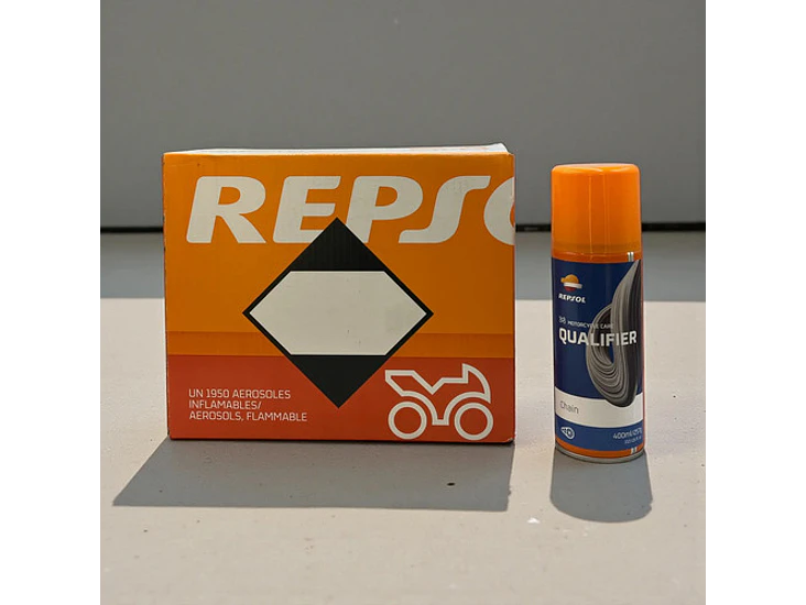 Kit Lubricante + Desengrasante Cadenas De Motos Repsol 5