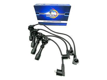 Juego Cables Bujías Para Kia Rio 3  4  Y 5  1.2 2012-2019 Negro 1