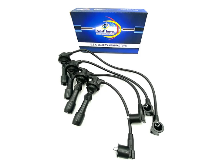 Juego Cables Bujías Para Kia Rio 3  4  Y 5  1.2 2012-2019 Negro 1