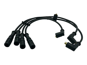 Juego Cable Bujias Fiat Fiorino Fire 1.3 2000-2014 Negro 2