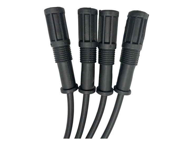 Juego Cable Bujias Fiat Fiorino Fire 1.3 2000-2014 Negro 3