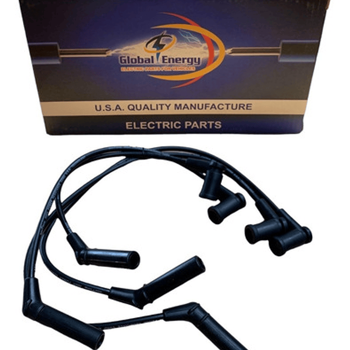 Juego Cables Bujias Ford Focus 1.6 2000-2009 Negro 2