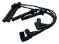 Juego De Cables De Bujias Chery Skyn 1.6 Todos Negro - Miniatura 3