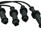 Juego Cables Bujías Peugeot 306 1.4 1.6 1994-2003 Tu3af Tu5j Negro - Miniatura 3