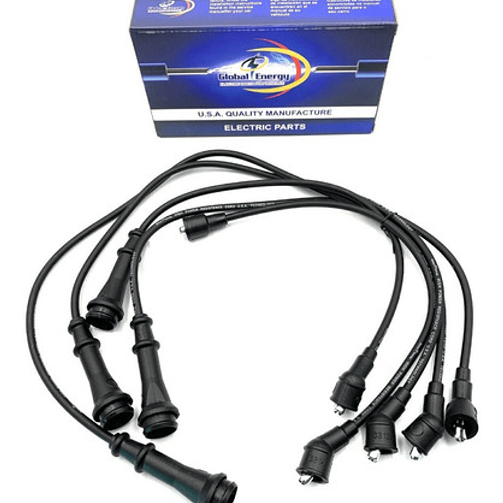 Juego Cables Bujias Nissan V16  1.6 8v 1993-1997 (tapa Roja) 2