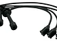 Juego Cable Bujias Mazda Artis 1.6 B6 Dohc 95/99 Negro - Miniatura 2