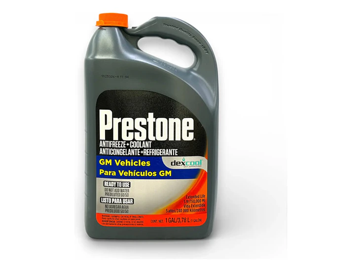 Anticongelante Refrigerante Coolant Prestone Dexcool 50/50 Naranja 2