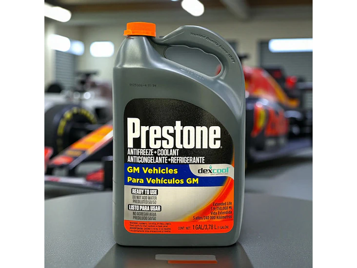 Anticongelante Refrigerante Coolant Prestone Dexcool 50/50 Naranja 4