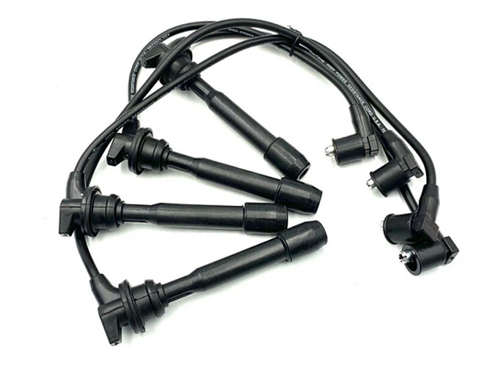 Juego Cables Bujías Para Hyundai Tucson 2.0 2004-2010 Negro 2