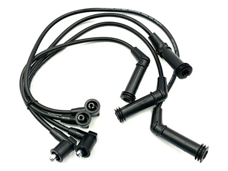 Juego Cables Bujias Hyundai Getz 1.3 12v 2003-2006 Negro 2