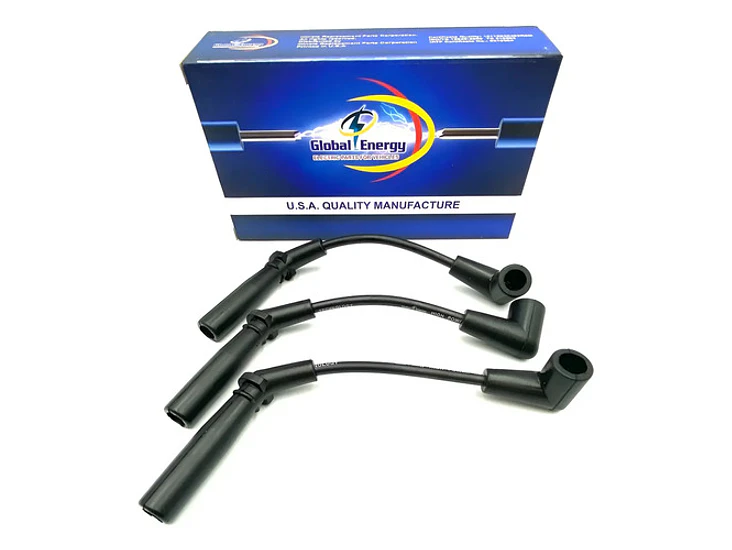 Juego Cables Bujias Chevrolet Spark Lt 8.0 3cl 8v 2004-2016 Negro 1