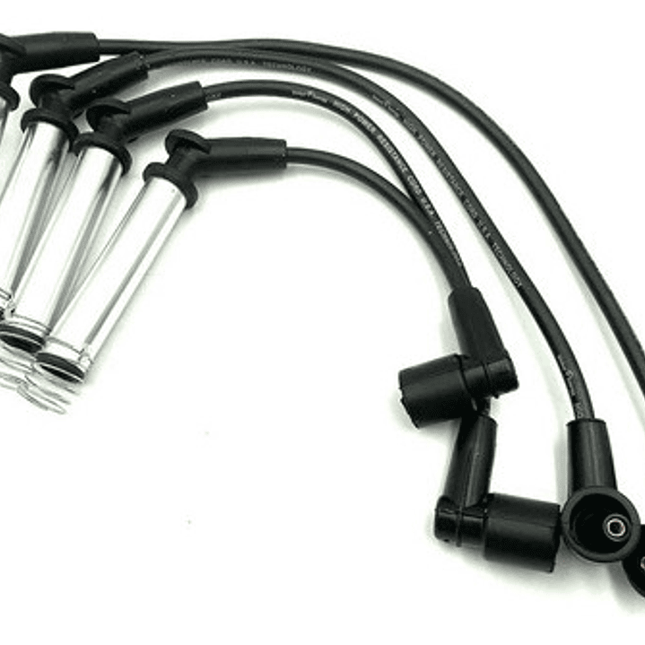 Juego Cables Bujias Chevrolet Montana 1.8 2005-2019 Negro 2