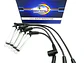 Juego Cables Bujias Chevrolet Montana 1.8 2005-2019 Negro - Miniatura 1