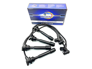 Juego Cables Bujias Para Hyundai Elantra 1.8 2.0 16v 1996-07 Negro 1