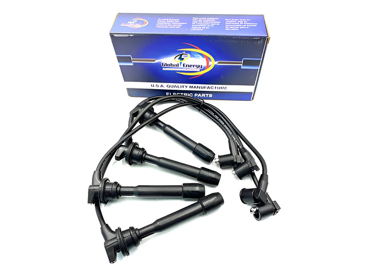 Juego Cables Bujias Para Hyundai Elantra 1.8 2.0 16v 1996-07 Negro 1