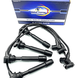 Juego Cables Bujias Para Kia Sportage 2.0 16v 2004-2010 Negro