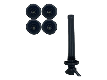 Juego Cables Bujia Chery Fulwin 1.5 16v 2012-2019  Negro 3