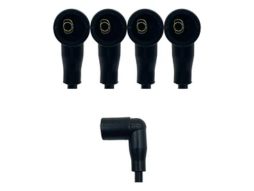 Juego Cables Bujia Chery Fulwin 1.5 16v 2012-2019  Negro 4